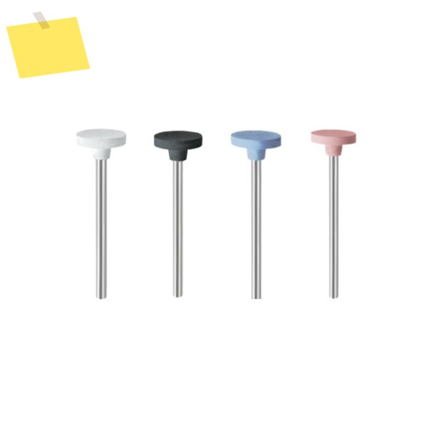 EVE 유니버설 실리콘 카바이드 폴리셔 11x2MM 플랫 휠 연마 빠우 헤드 장착 2.35mm 맨드렐 포함 제품 이미지