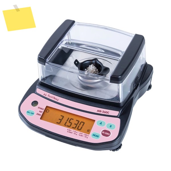 Alfa Mirage Japan MR-260C 컴팩트 캐럿 밸런스 0.001-110ct0.01-260ct 디지털 정밀 보석 다이아몬드 무게 저울 제품 이미지