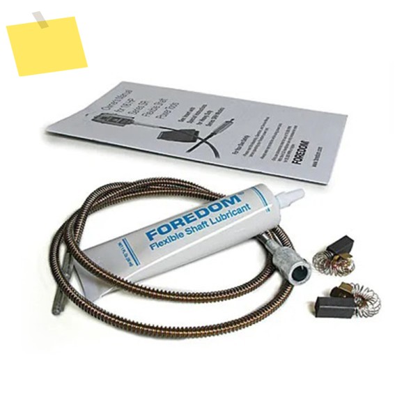 TX LX 및 16HP 시리즈 SR 모터용 Foredom 유지보수 키트 MSMK-16 내부 샤프트 카본 브러쉬 그리스 세트 포함 제품 이미지