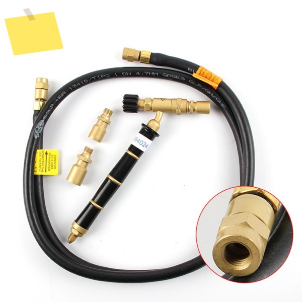 브라질 Orca M75 Blowtorch 쥬얼리 납땜 LPG 가스 토치 세트 용접 및 피팅이있는 1.25MT 호스 제품 이미지