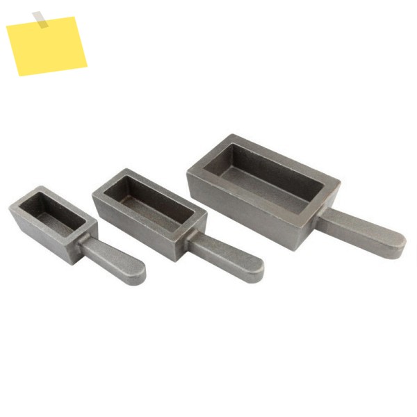 Durston 오픈 잉곳 금형 90x35mm120x45mm 금속 제련 보석 만들기 주조 도구 금은 바 성형 제품 이미지