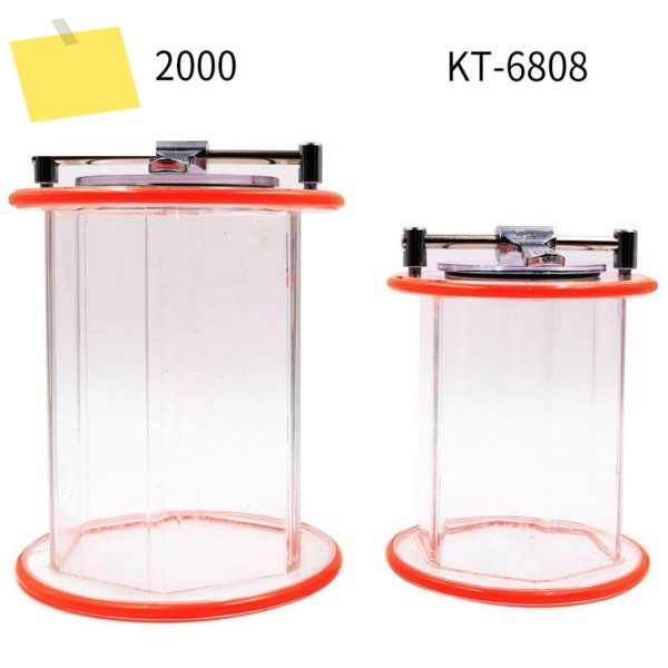 KT2000 KT-6808 로터리 텀블러 실린더 롤러 쥬얼리 폴리 셔 연마 빠우 배럴 드럼 보울 액세서리 제품 이미지
