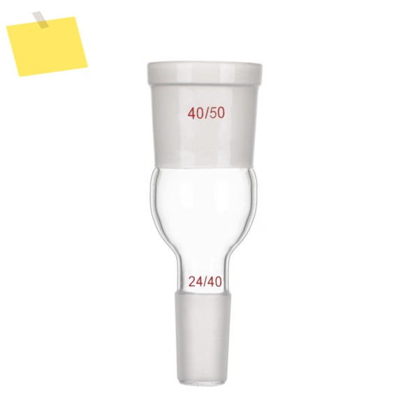 2440 콘 및 암 소켓 유리 확대 어댑터, 실험실 화학 제품 제품 이미지