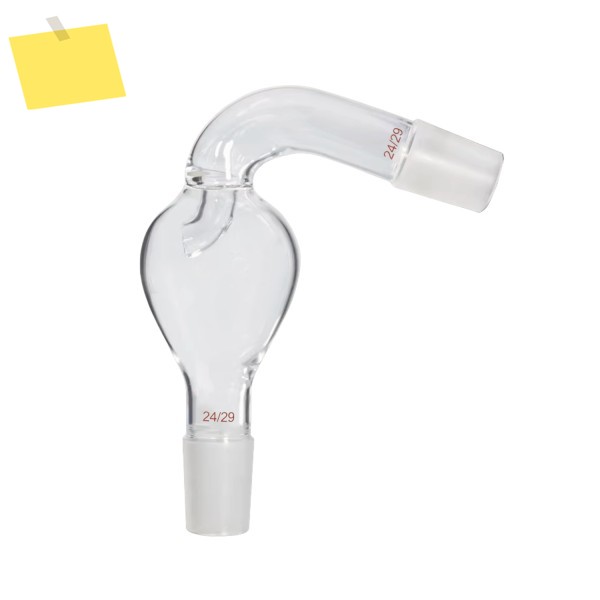 유리 벤트 스플래시 방지 어댑터, 화학 실험실 제품, 2429, 100ml 제품 이미지