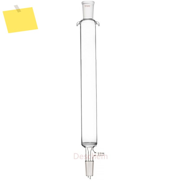 유리 크로마토그래피 컬럼, 진공 흡입 필터, 250ml,2440,30cm, OD = 35mm 제품 이미지