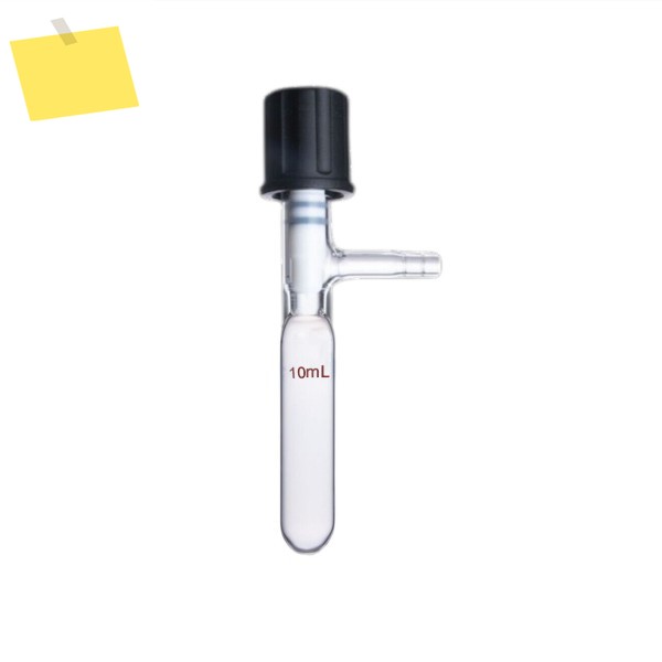 Deschem 유리 Schlenk 보관 튜브, 고진공 PTFE 스톱콕 0-8mm 제품 이미지