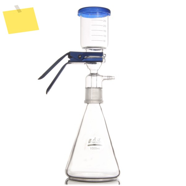 진공 흡입 필터 장치, 실험실 Buchner 여과 무거운 벽, 1000ml 제품 이미지