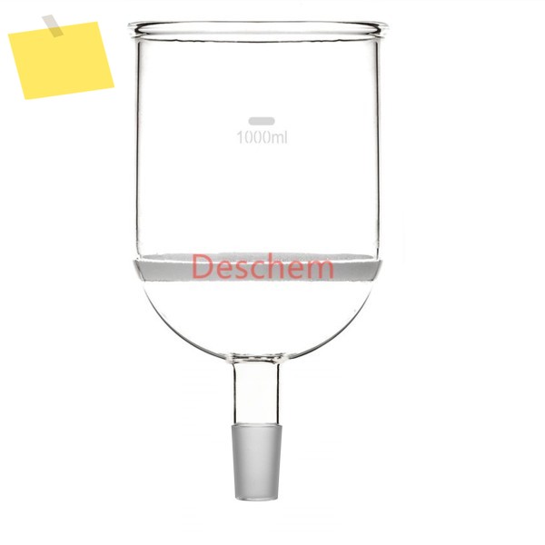 2440 유리 Buchner 깔때기 거친 필터, 실험실 화학 제품, 1000ml, 1L 제품 이미지