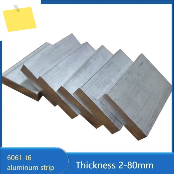 WESTCREEK 알루미늄 바 두께 2-80mm 6061-t6 플레이트 플랫 시트 CNC 기계 부품용 모든 크기 있음 제품 이미지