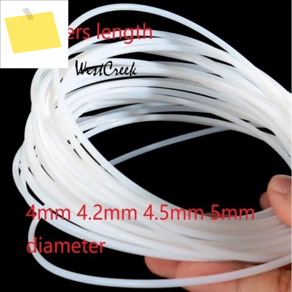 WESTCREEK PTFE 라운드 스트립, 폴리테트라 플루오로 와이어, 라인 F4 바, 멜트 블로운 천, 도장 4.5mm, 제품 이미지