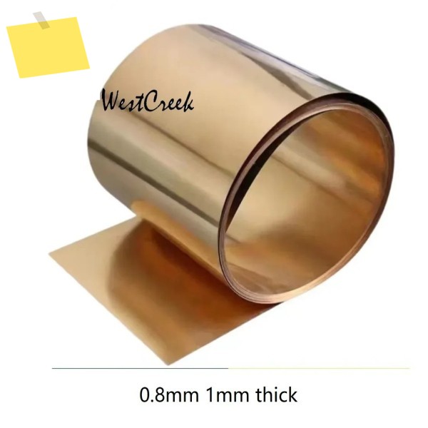 WESTCREEK 1mm C5191 QSn6.5-0.1 인 구리 스트립, 청동 플레이트, 양극 제품 이미지