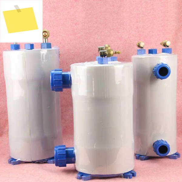 순수 티타늄 증발기, 3.0HP 물 탱크 냉온수 건, 해산물 물고기 연못 제품 이미지