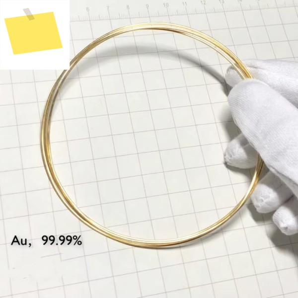 고순도 골드 와이어, 실험용 전극, 99.99% 제품 이미지