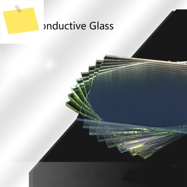 FTO 전도성 기판, 두께 2.2mm, 6-8ohm, 100x100mm, 수입 염료에 민감한 perovskite 실험 제품 이미지