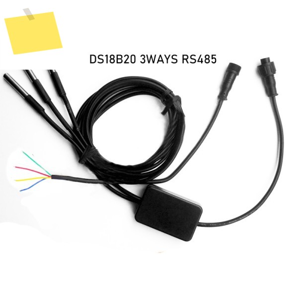3웨이 DS18B20 - RS485 인터페이스 온도 센서 MODBUS 표준 프로토콜 제품 이미지