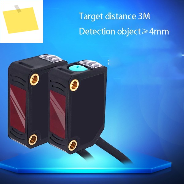 WT-100N 투과형 광전 스위치 센서 3m 작은 물체 감지 4mm 제품 이미지