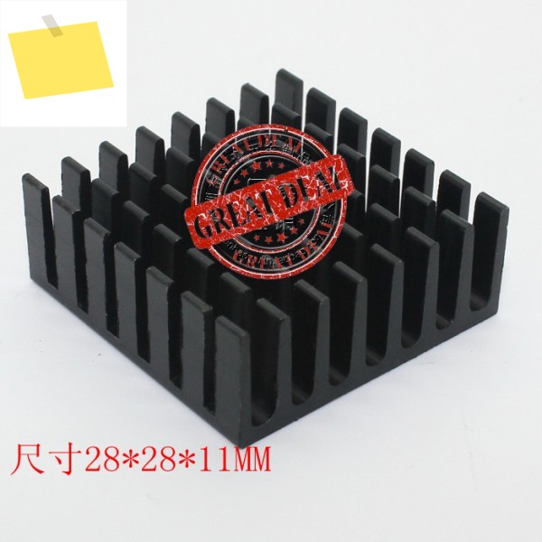 100pc 고품질 알루미늄 방열판 282811MM 칩셋 라디에이터 블록 제품 이미지