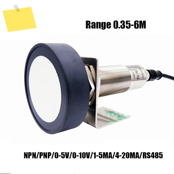 M75 200KHZ 0.35-6M 초음파 거리 센서 아날로그 0-5V0-10V4-20MARS485 동작 감지기 근접 스위치 제품 이미지