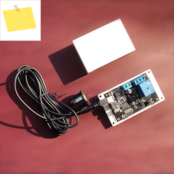 12V 초음파 측정 모듈 5-500CM 근접 센서 장애물 회피 릴레이 출력 범위 조절 가능 제품 이미지