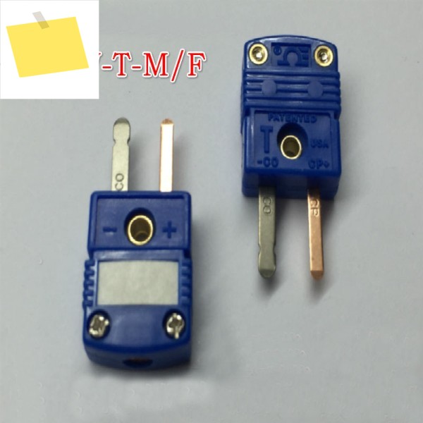 SMPW-T-M 오리지널 20PC 남성 T형 열전대 플러그 센서 제품 이미지