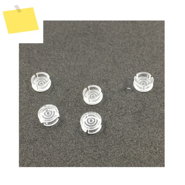 1000PCS LED 라이트 가이드 캡 5MM 전등갓 발광 보호 커버 컬럼 튜브 제품 이미지
