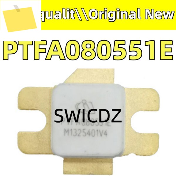 100% 신품 오리지널 PTFA 080551 E ptfa e 65V 55W 18.5dB 960MHz H-36265-2 IC FET RF 트랜지스터 제품 이미지