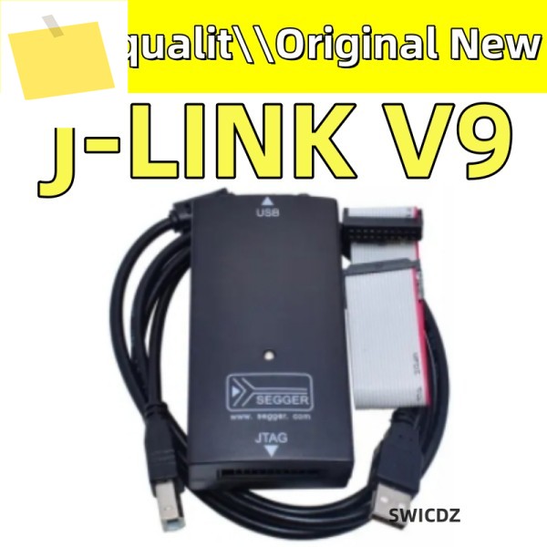 JLINK V9 ARM 에뮬레이터, USB-JTAG 어댑터 STM32 MCU 전자 부품, 100% 새제품 제품 이미지
