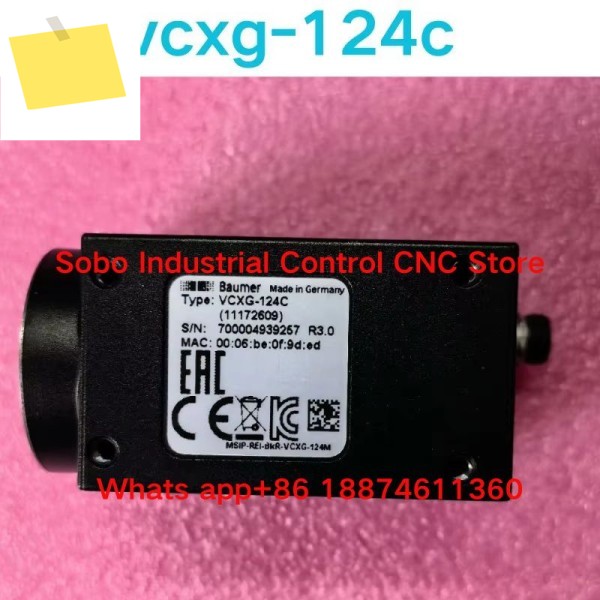 중고 Baumer vcxg-124c 이더넷 포트 컬러 산업용 카메라, 1200만 픽셀 테스트 OK 제품 이미지
