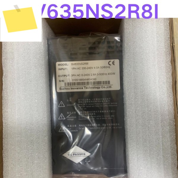 신품 서보 드라이버, SV635NS2R8I, 400W 제품 이미지