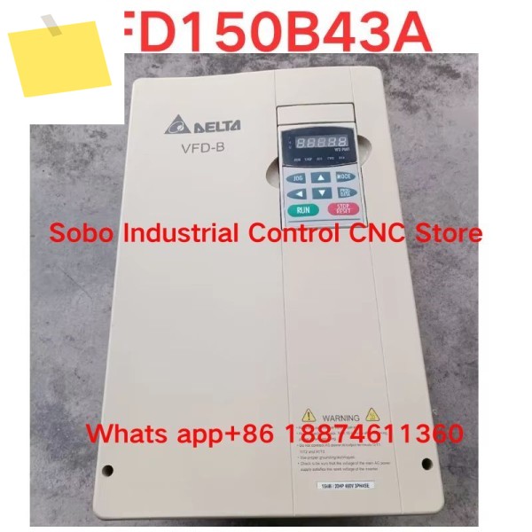 중고 가변 주파수 VFD150B43A 15KW380V 테스트 OK 제품 이미지