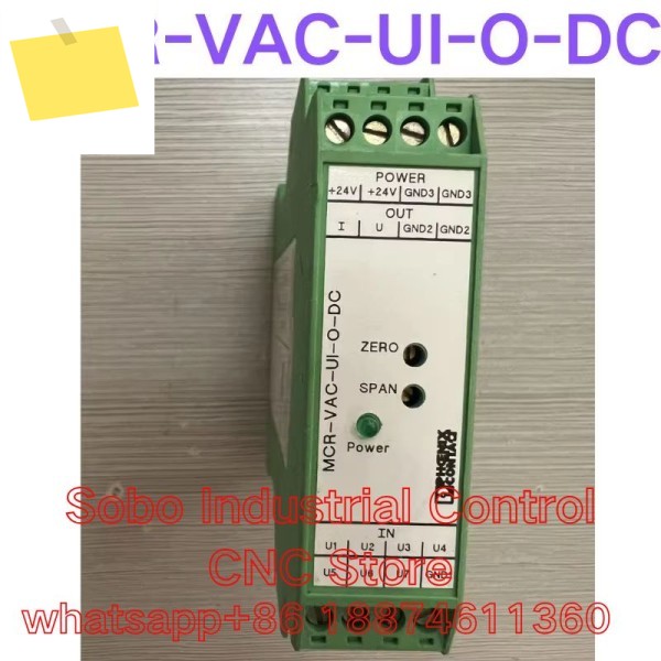 중고 전압 측정 트랜스미터 MCR-VAC-UI-O-DC 테스트 OK 제품 이미지