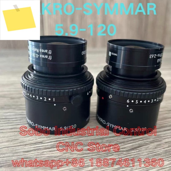중고 Schneider MAKRO-SYMMAR 5.9120 SR 라인 스캔 산업용 렌즈, 120mm, F5.9-32, 테스트 Ok 제품 이미지