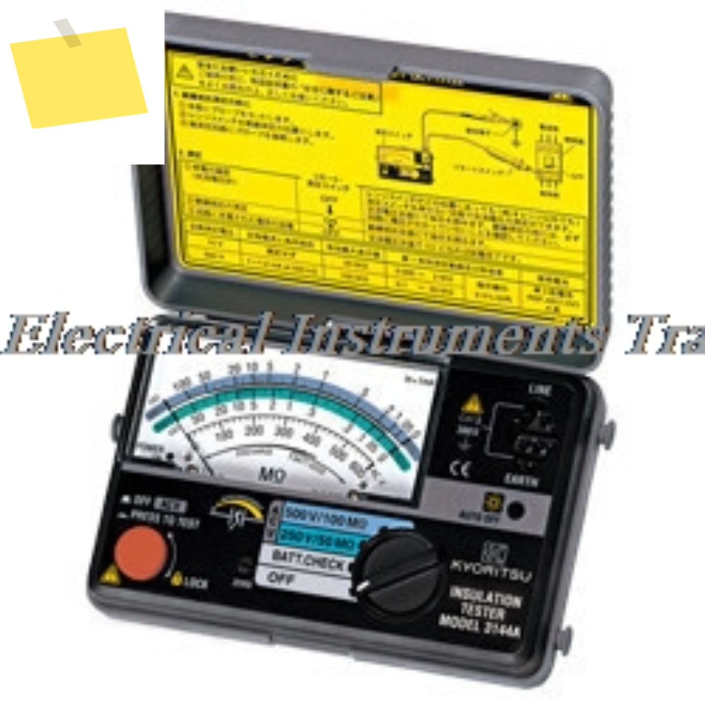 아날로그 절연 테스터, KYORITSU 3147A125V,500V 3148A 100V,250V3161A 50V, 2 가지 범위 제품 이미지