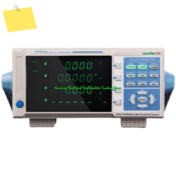 지능형 디지털 전력 계량기 측정, 전기 에너지 통합 고조파 정확도: 0.05%,600V, 20A, PF9816S 제품 이미지