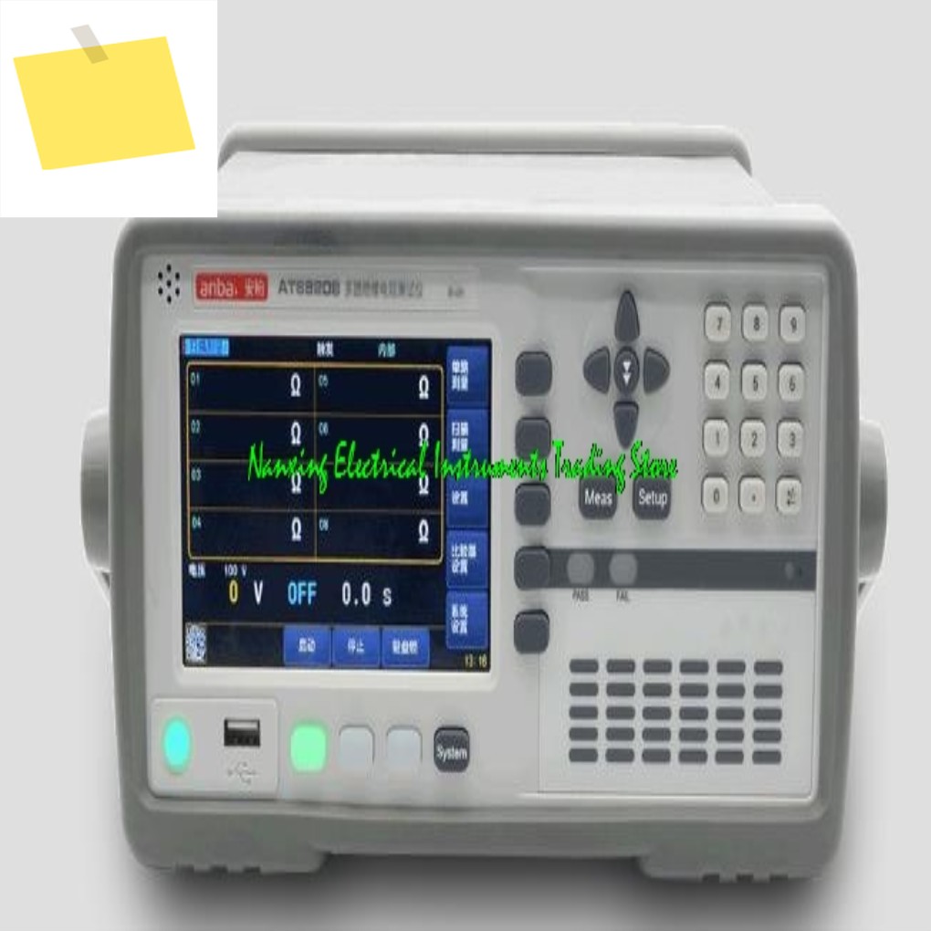 Anbai 다중 채널 절연 저항 시험기, 816 10V-1000VDC,9.99 GΩ, AT68208AT68216 제품 이미지