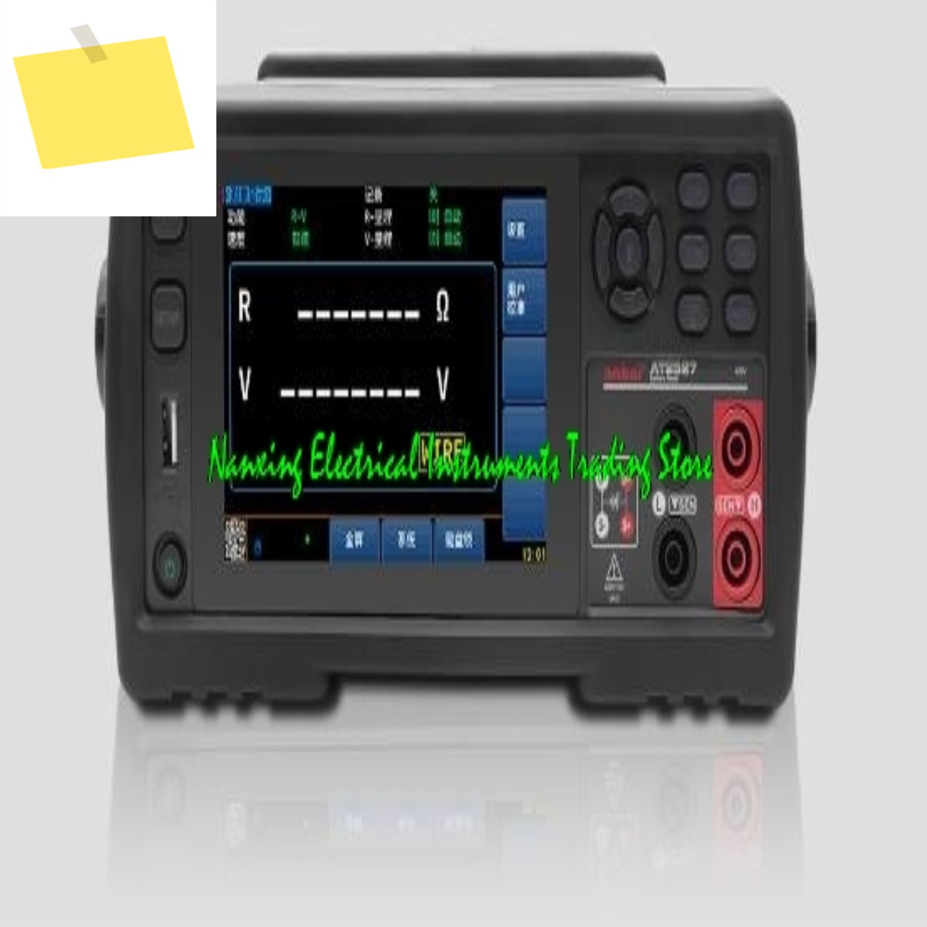 Anbai 저옴 계량기 배터리 내부 저항 ACR:0.0001mΩ ~ 3.3000kΩ,DCV:0.00001V 400.000VDC, AT2527 AC 제품 이미지