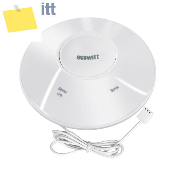 Wittboy 기상 관측소용 Ecowitt GW2000 게이트웨이 Wi-Fi 허브내장 기압계 및 온도계습도계 센서 포함 제품 이미지