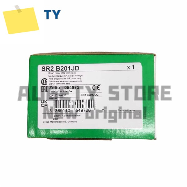 슈나이더 SR2B201JD SR2 PLC 모듈용 원본 제품 이미지