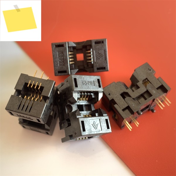1PCS 652B0082211-002H 652B 수입 웰 테스트 시트 SOP8 프로그래밍 버닝 어댑터 제품 이미지