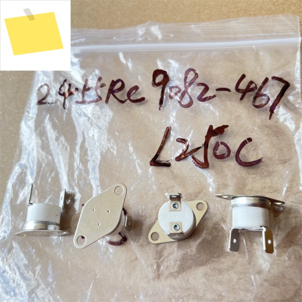 1PCS 2455Rc 9082-467 L250C Normally Closed 250Degrees Honeywell Temperature Switch Thermostat Elmwoo 제품 이미지