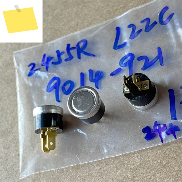 1PCS 2455R L22C 9014-921 평상시 닫힘 22도, 온도 스위치 NEWS 센서, 정품, 제품 이미지