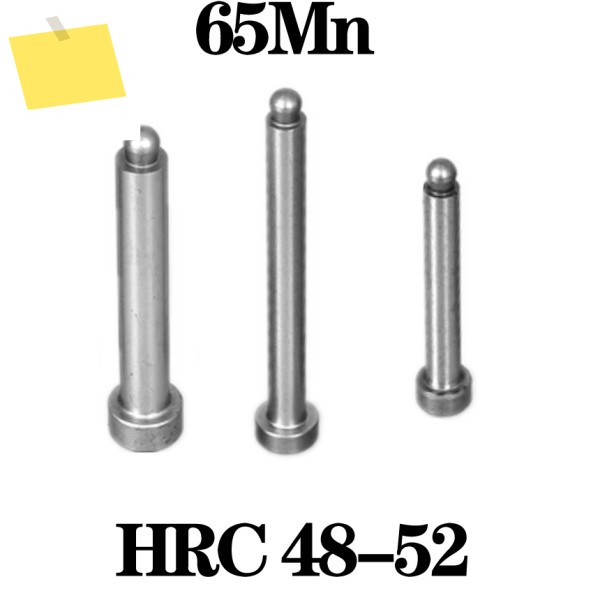 5mm OD 26283032343638404244mm 길이 65Mn HRC50 플라스틱 사출 금형 러너 잠금 볼 스프 루 풀러 핀 제품 이미지