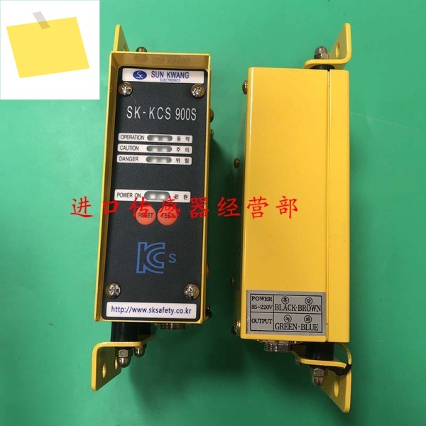 원본 및 정품 한국 신선한 빛 SUNKWANG 안전 라이트 커튼 컨트롤러 SK-KCS900S 가짜 1 페널티 제품 이미지