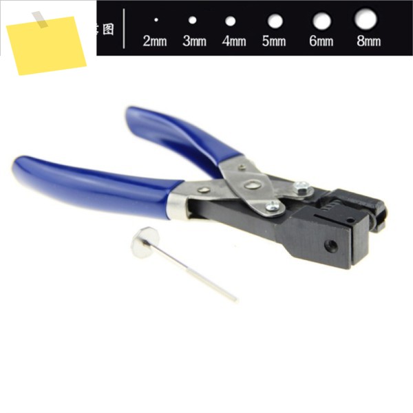 Pvc 카드, 보호 필름, 태그, diy 손 도구에 대 한 1 pcs 2345mm 구멍 펀치 내구성 단일 라운드 개최 제품 이미지