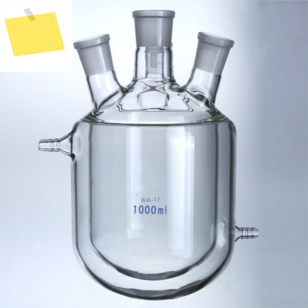1000ml 삼구 2429 유리 반응기 중량 제품 이미지