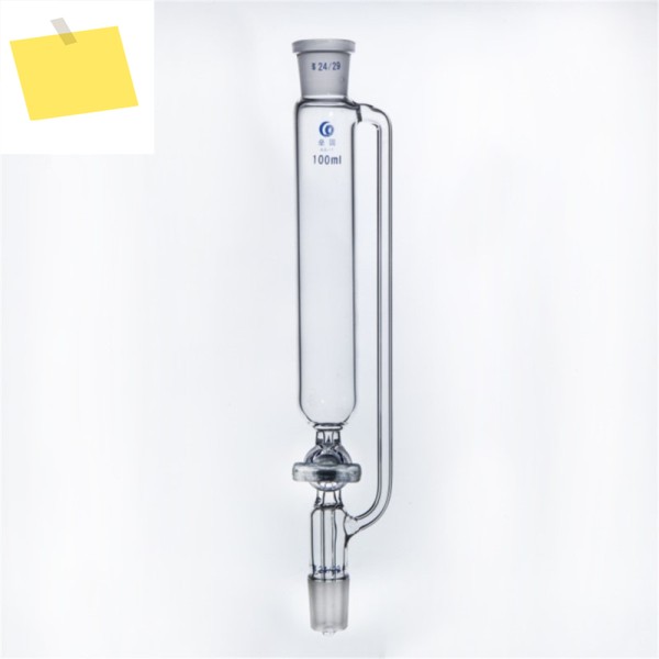100ml 2429 공동 실험실 압력 균등화 드롭 깔때기 컬럼유리 스톱콕 포함 제품 이미지