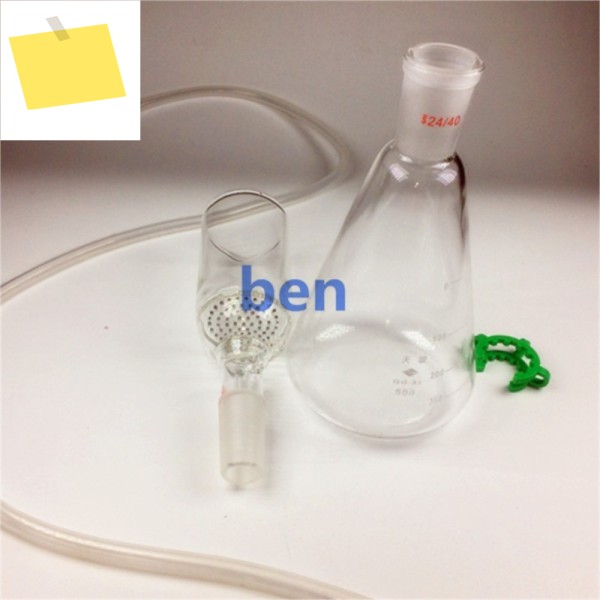 500 ml, 2440, 흡입 여과 장치, 47mm buchner 깔때기 및 리터 삼각 플라스크 제품 이미지