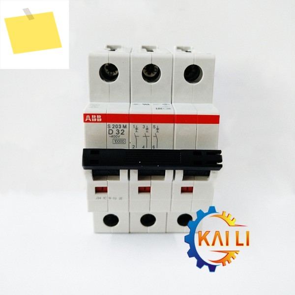 ABB 소형 회로 차단기 S203M-D13NA 공식 3P + NAD13A 공기 스위치, 라인 보호 제품 이미지