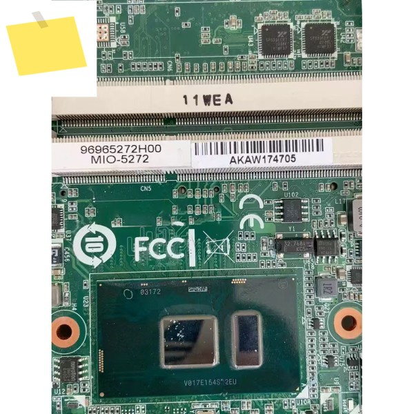 어드밴텍 MIO-5272 REV A1 A2용 임베디드 산업용 마더보드 DDR3L USB 3.0 3.5'' 제품 이미지