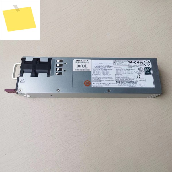 PWS-2K05A-1R 스위칭 전원 공급 장치 2000W 1U 출하 완벽한 테스트 제품 이미지